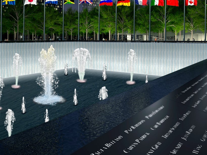 Fountains & Memorial Banners